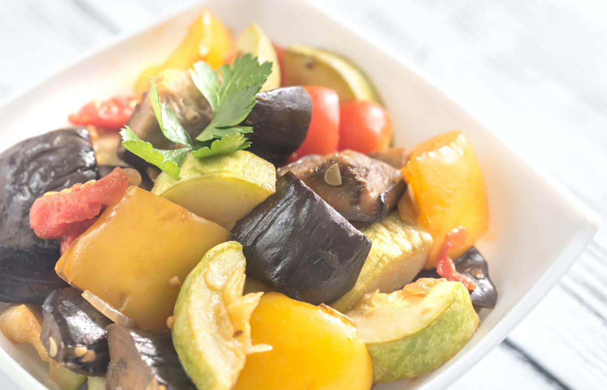 Verduras a la margarina