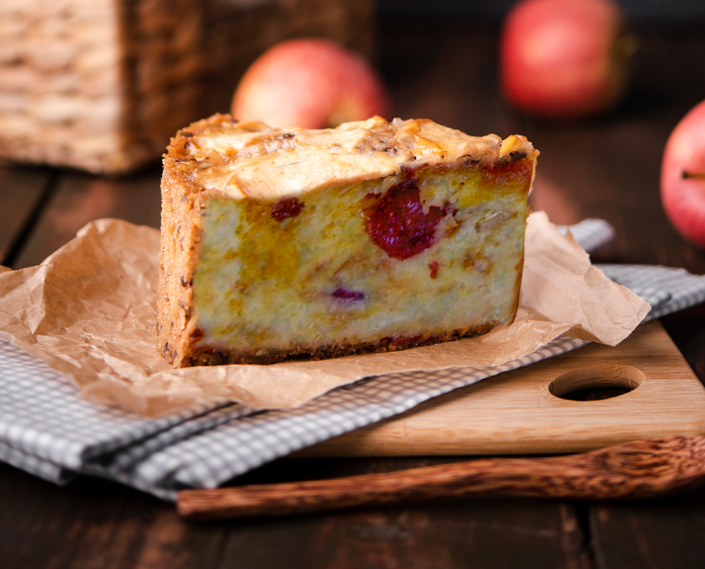 Budín de pan con frutos secos - NUMAR