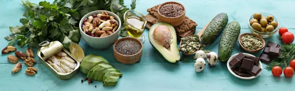 Imagen para banner de comida que representa el rol de las grasas en tu alimentación consciente